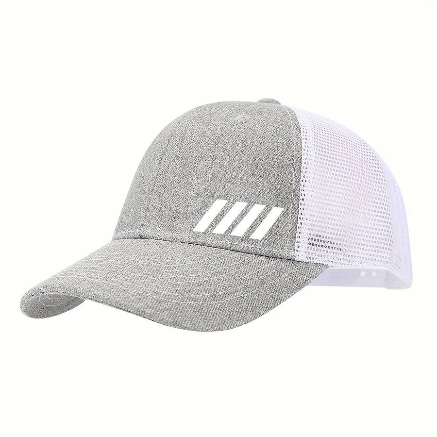 Breathable Mesh Baseball Cap Adjustable Lightweight Sun Hat