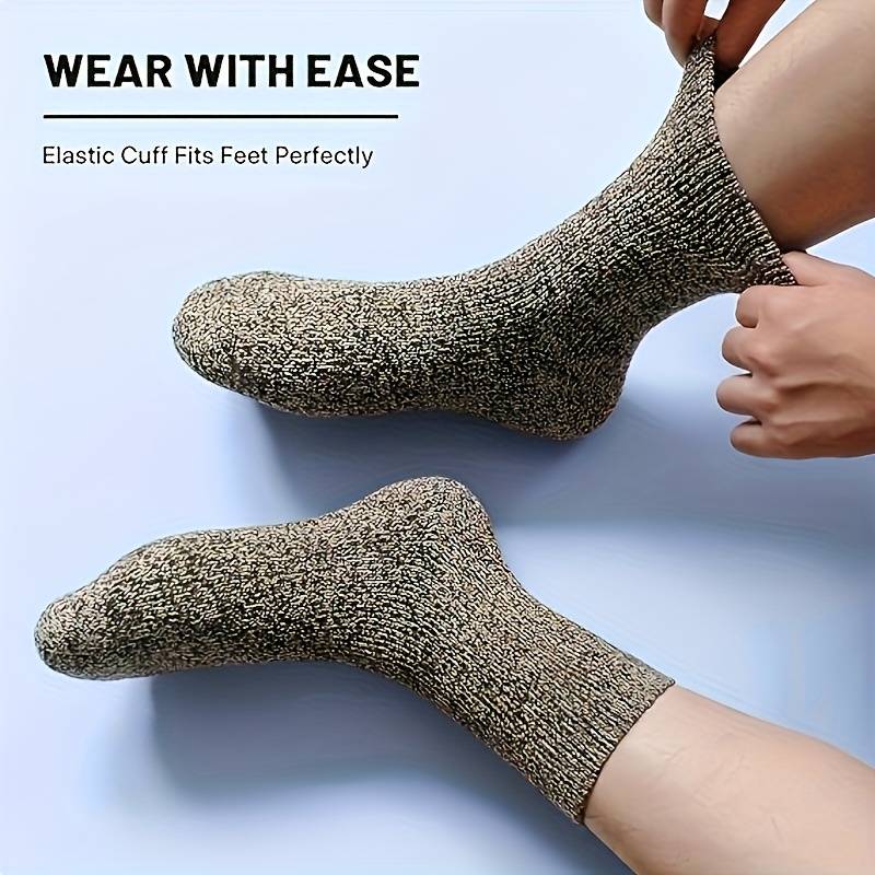 5 Pairs Of Random Colors One Size High Elastic Socks