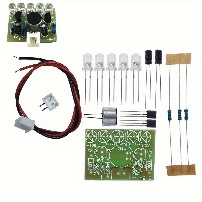 1pc DIY Sound-Controlled LED Melody Light Module
