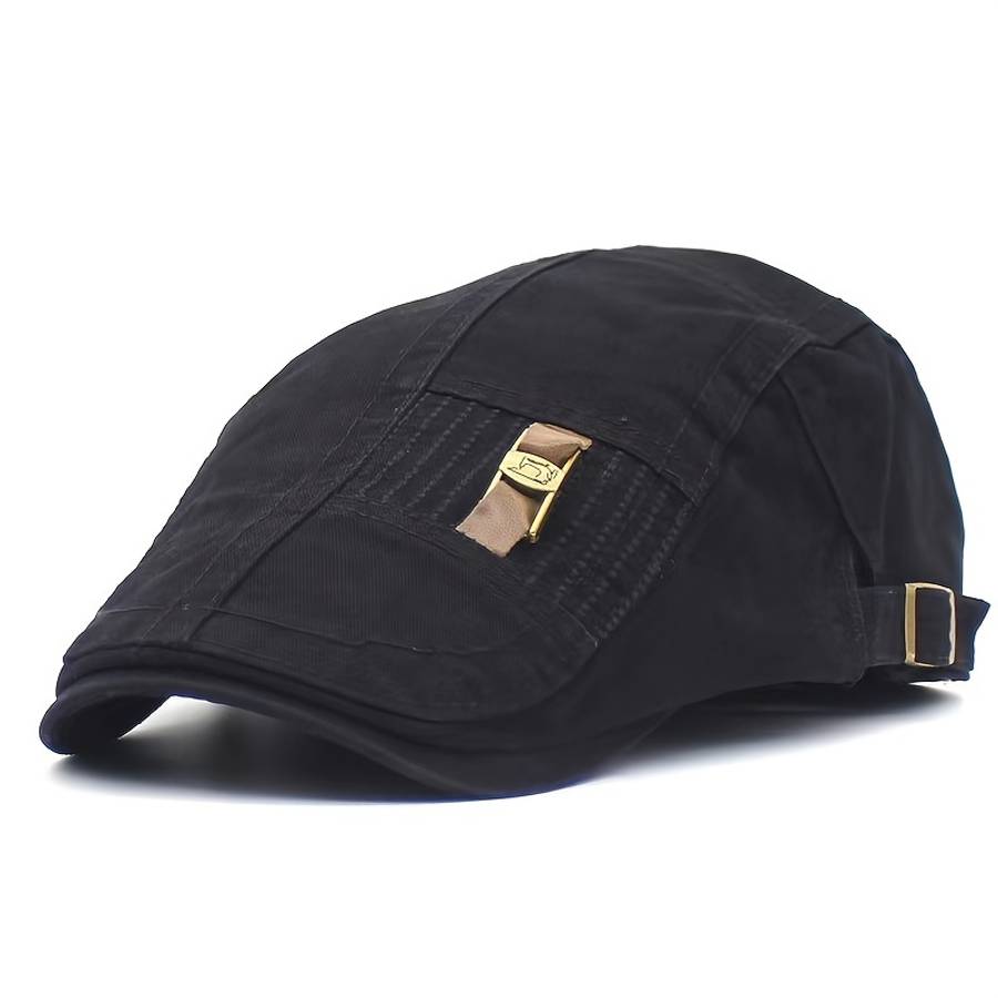 Elegant Cotton Beret Cap