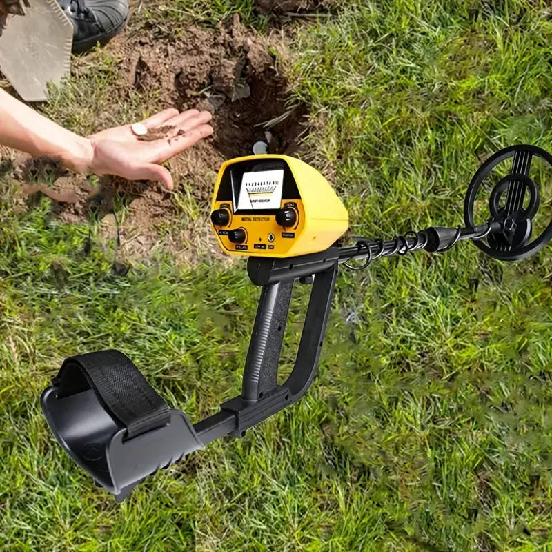 High-Sensitivity Metal Detector for Outdoor Treasure Hunting