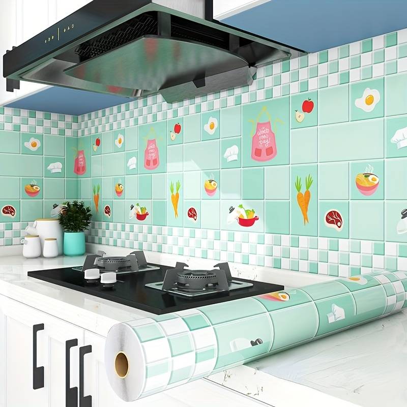 1PC Wall StickersBlue60X500CM