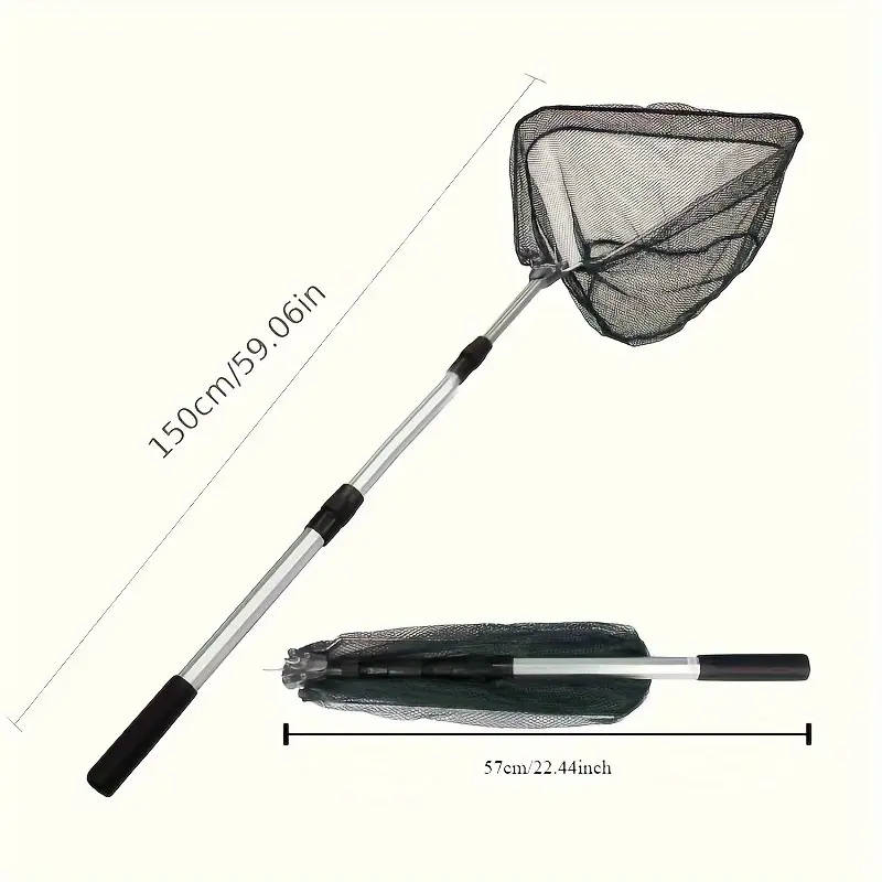 Telescopic Expandable Fishing Net