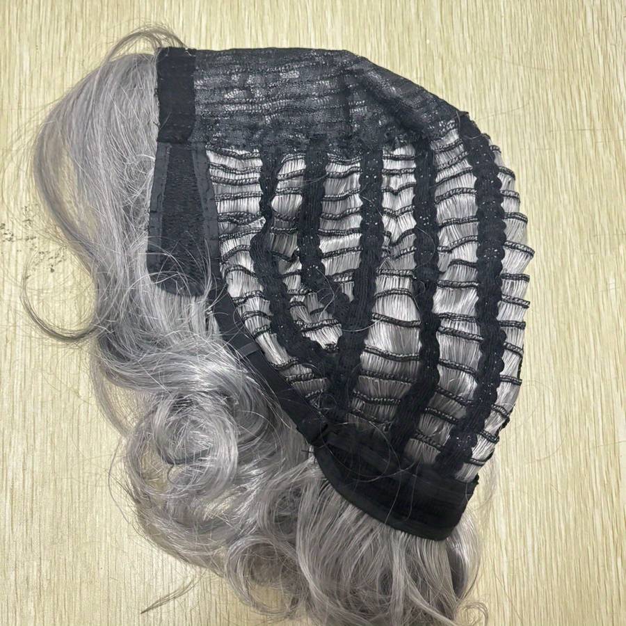 1Pc Gray Fashion Design Wig