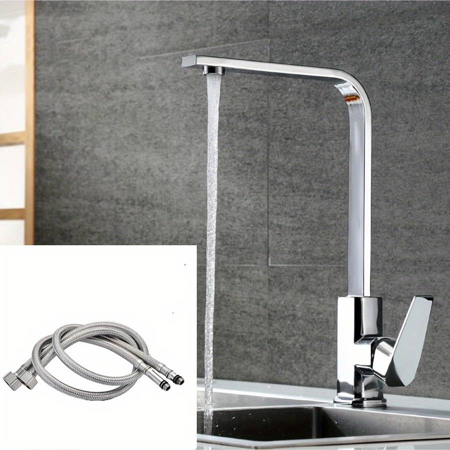 1pc Top Ten Kitchen Faucets Of The Same Style Hot And Cold Sinks Stainless Steel Rotatable