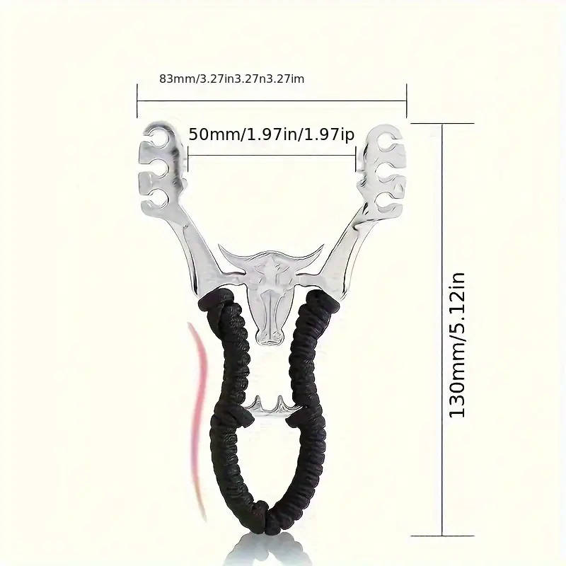 High-Power Aluminum Alloy Slingshot