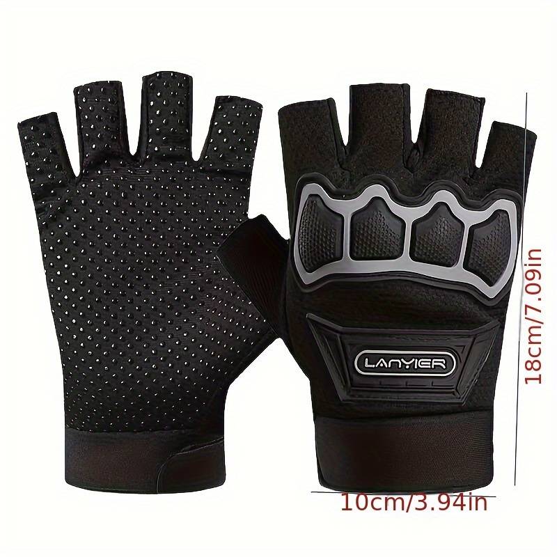 1 Pair Green Outdoor Sports Gloves