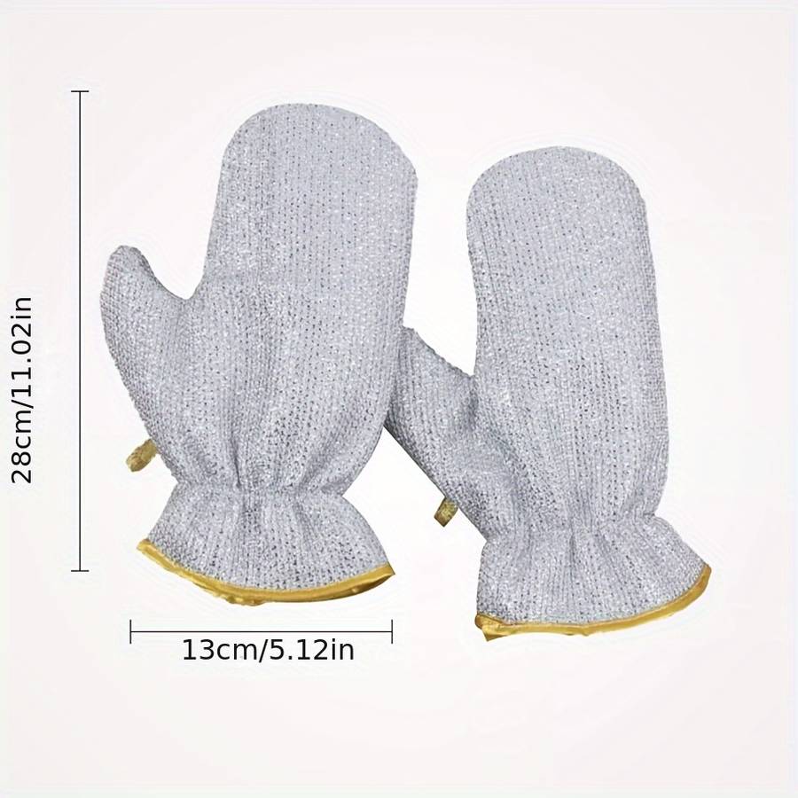 2pcs Household Cleaning Gloves
