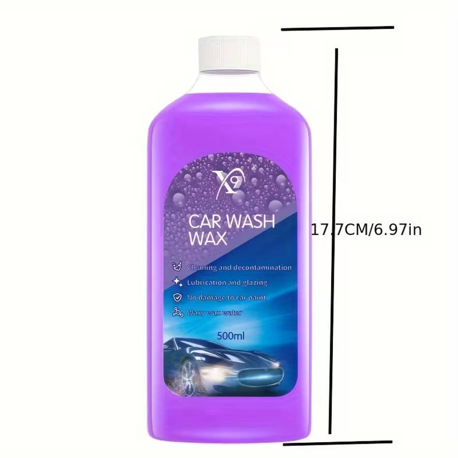 High-Concentration Foam Car Wash Wax - 500ML