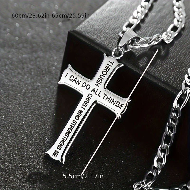 1 Piece Black Jesus Theme Pendant