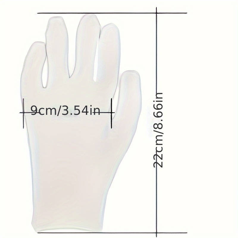 1 Pair Black Warm Gloves