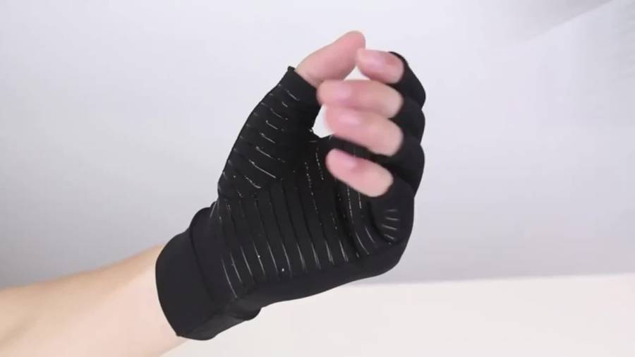 1 Pair Black Size XL Outdoor Sports Gloves