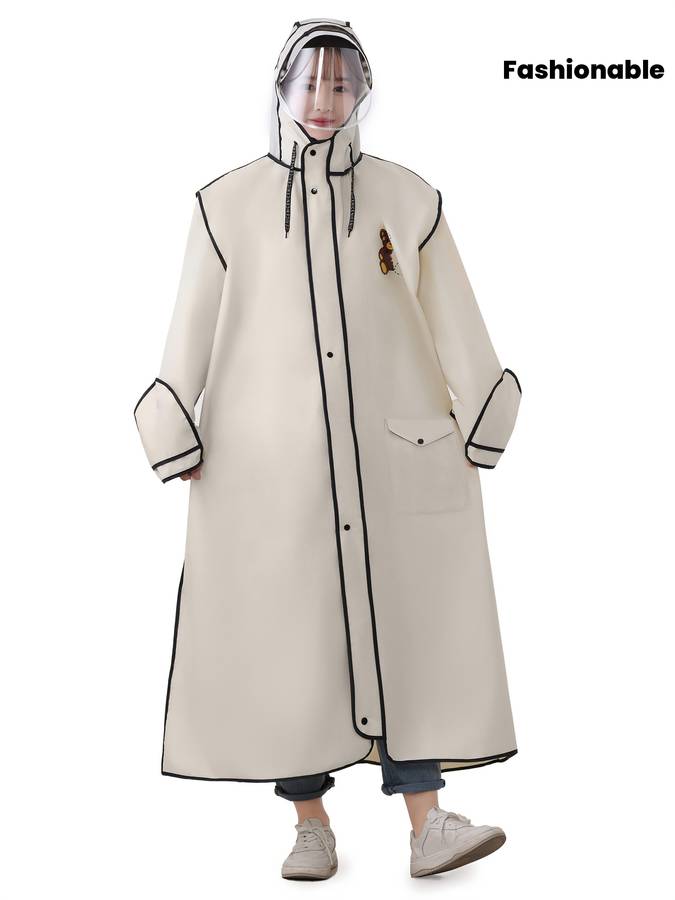Raincoat Beige Size L