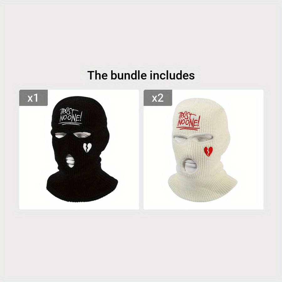 Cool Embroidered Knitted Hat Men'S Women'S Youth Casual Ski Hat
