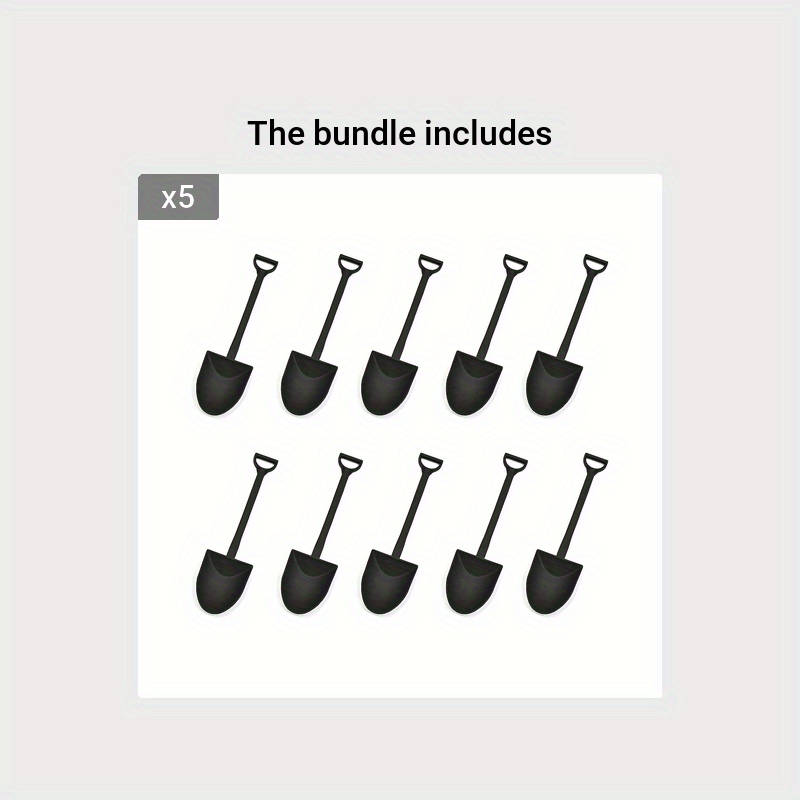 50pcs Plastic Disposable Mini Ice Cream Dessert Scoop Pudding Yogurt Scoop Spoon Shovels Suit
