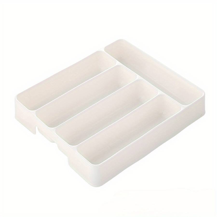 1pc Durable Utensil Organizer Box 1pc Multi-Compartment Kitchen Utensil Organizer Durable P