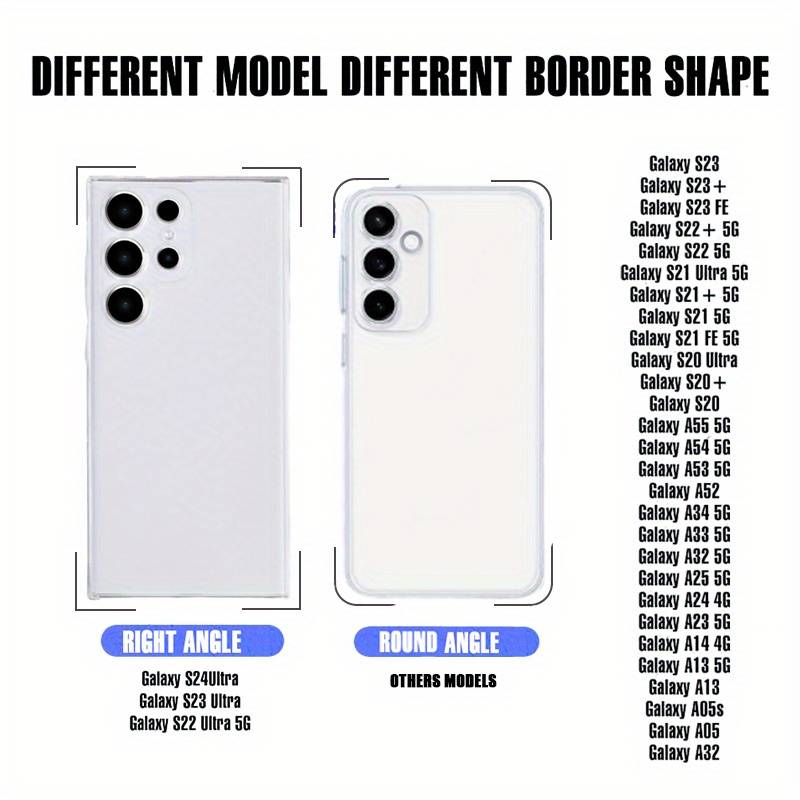 1pc Black For Samsung Galaxy A54 5G Phone Cases