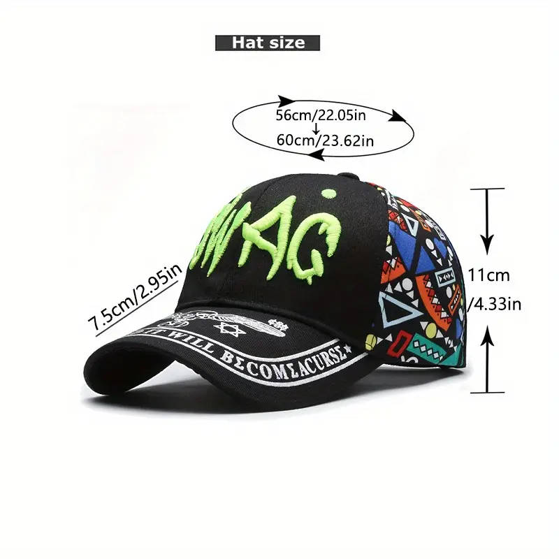 Unisex Adjustable Snapback Baseball Cap