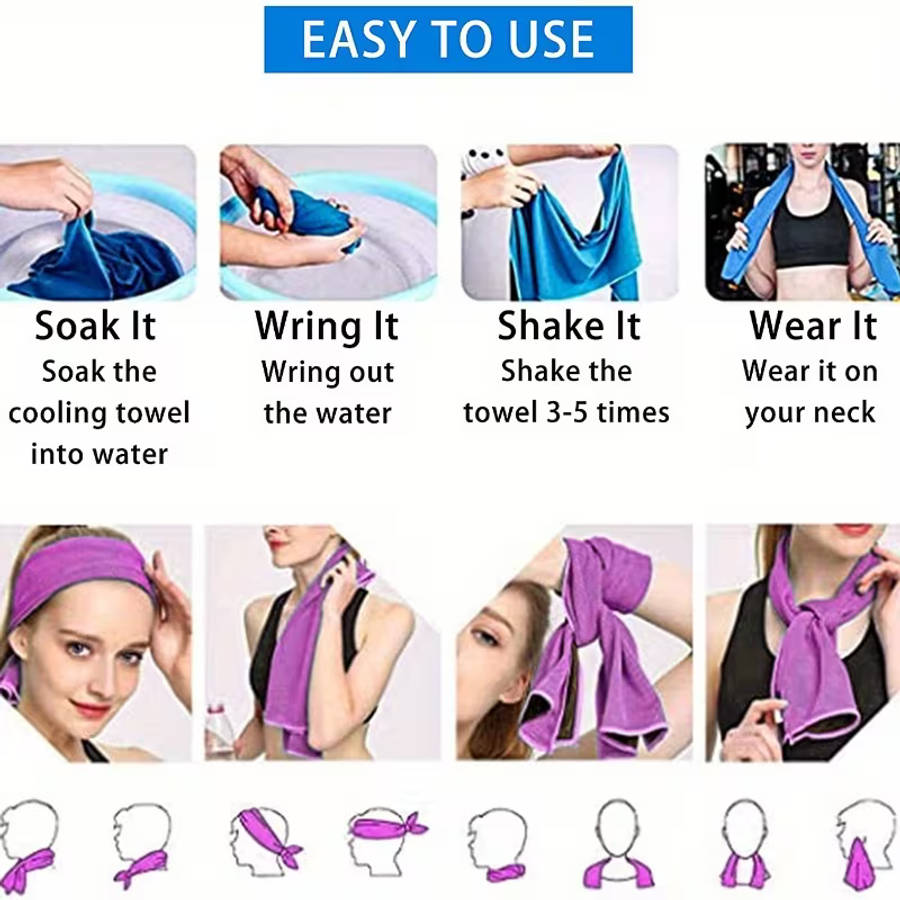 Summer Cooling Sports Towel