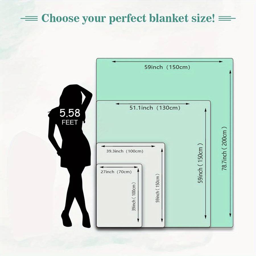 1ps Blanket Size 70X100Cm