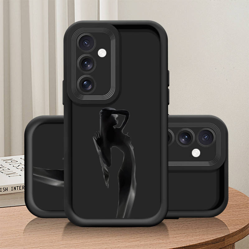 1pc Black For Samsung Galaxy A53 5G Phone Cases