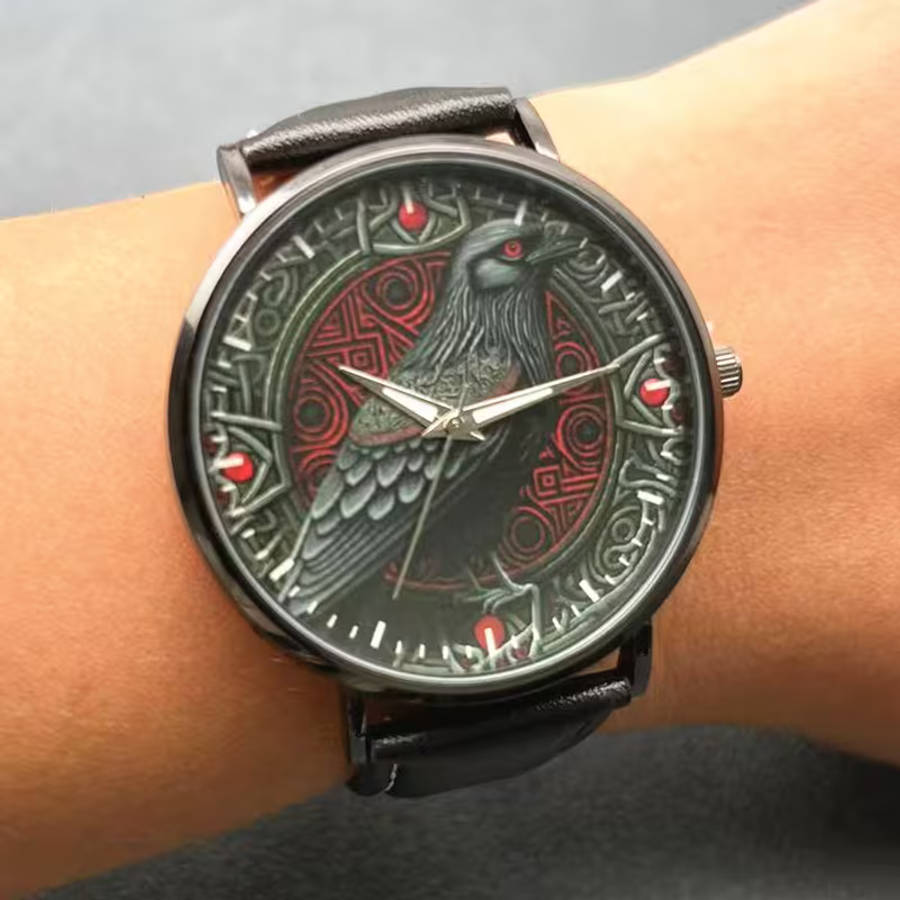 Sophisticated Men s Fashion Watch with PU Leather Strap
