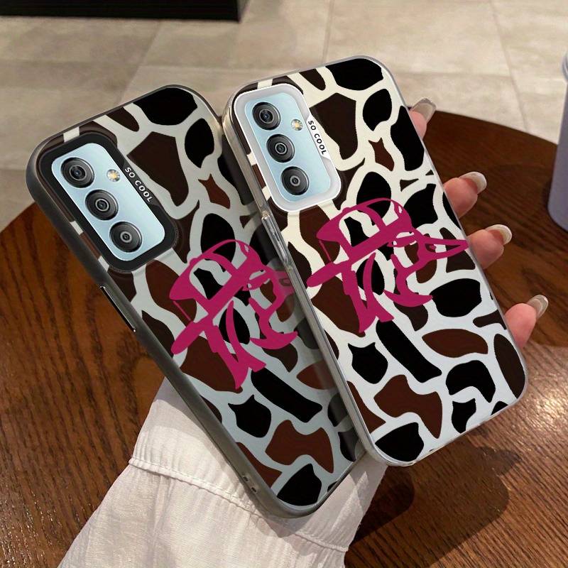 1pc Black For Samsung Galaxy F04 Phone Cases
