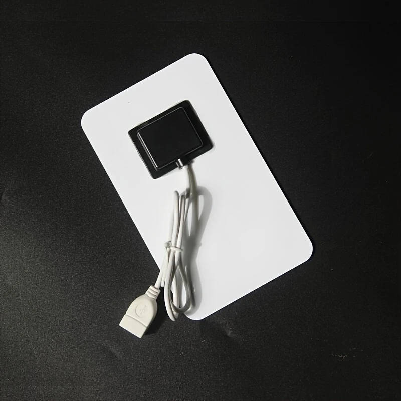1pc Portable USB Solar Panel Charger Compact Multi-Function Outdoor Power Bank with LED Indicator Li