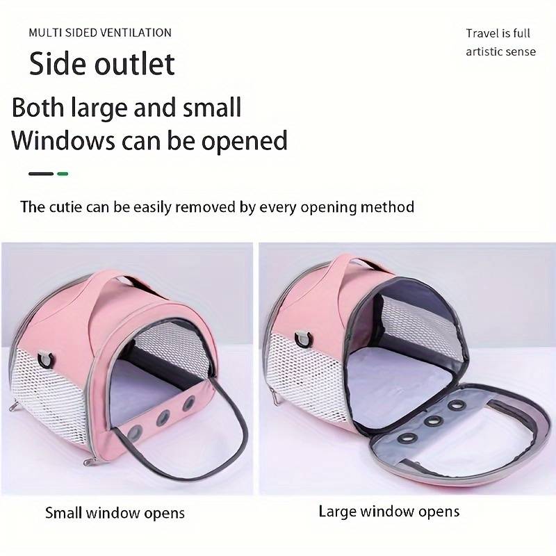 1pc Bluesize L Pet Bag