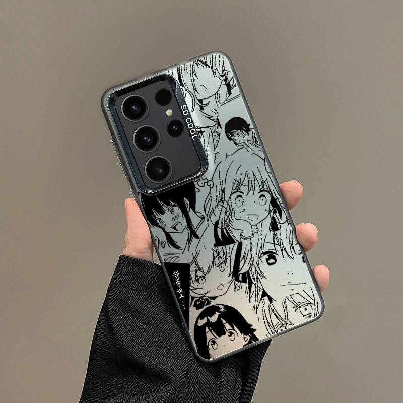 1pc Transparent White For Samsung Galaxy S20+ Phone Cases