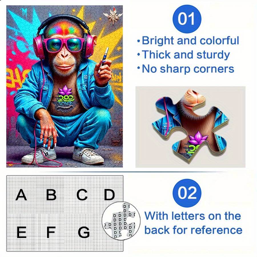 1000 Piece Paper Jigsaw Puzzle For Adults