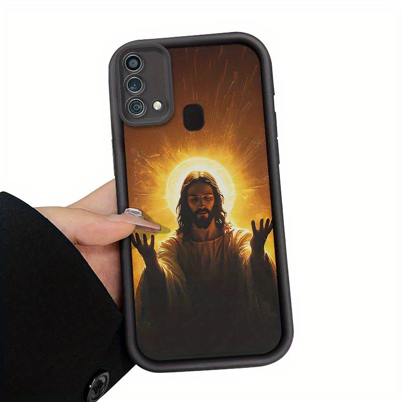 1pc Black For Samsung Galaxy F04 Phone Cases