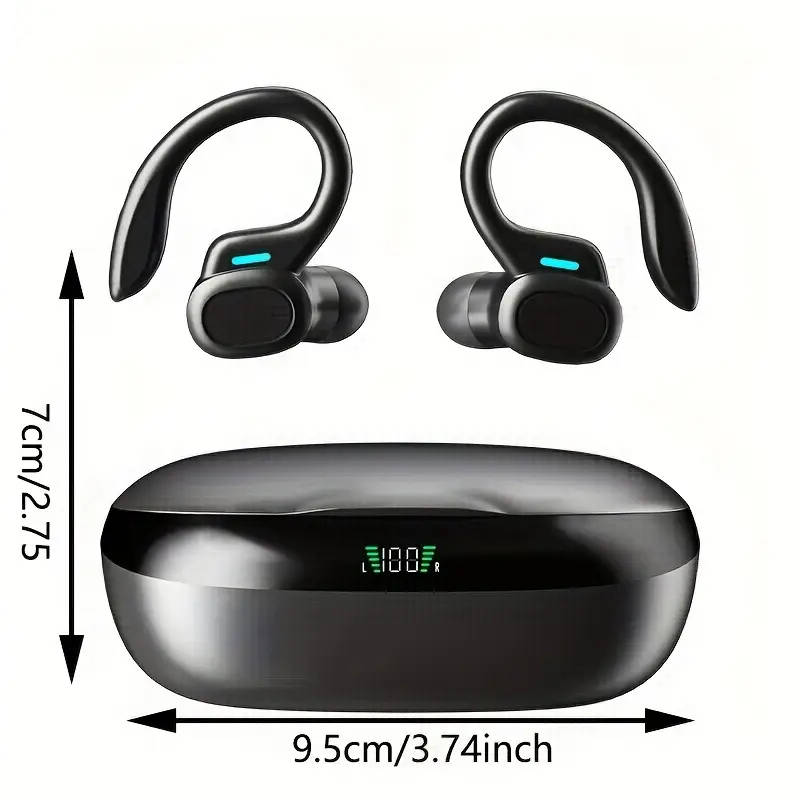 Wireless 2025 Earbuds With Led Display