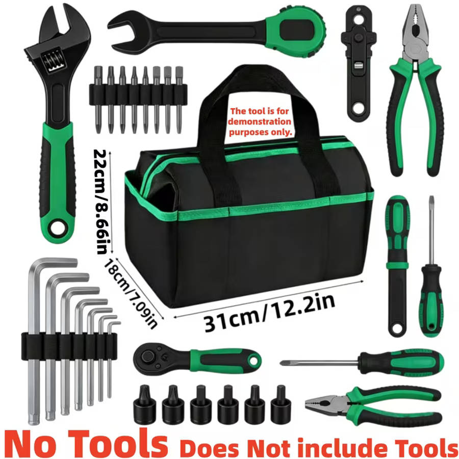 Tool Organizer Bag 35 cm 14.1 Inch Tool Box Tools Not Included