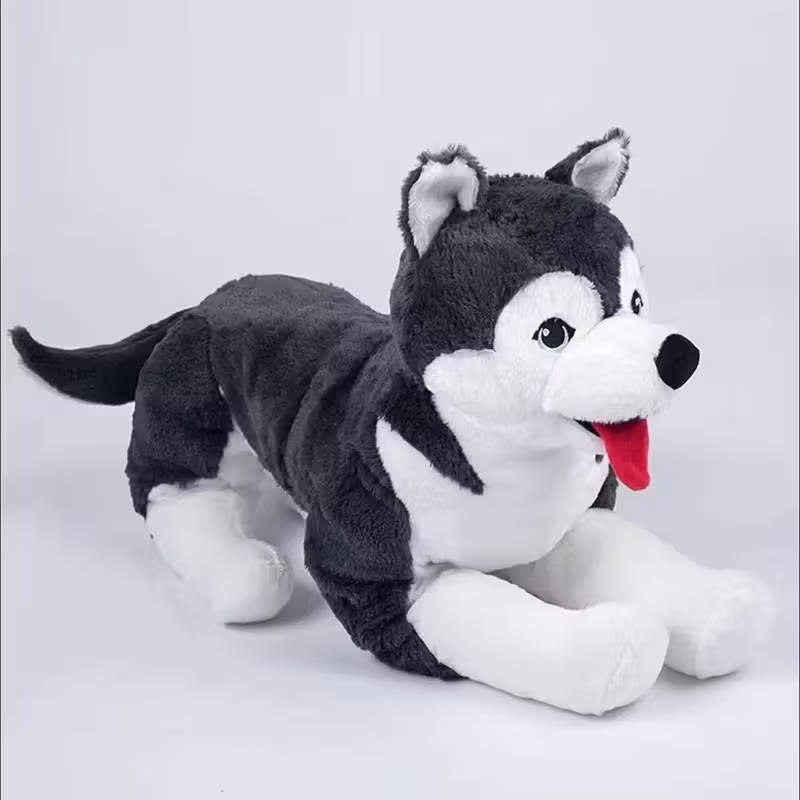 1 x Husky Dog Plush Toy