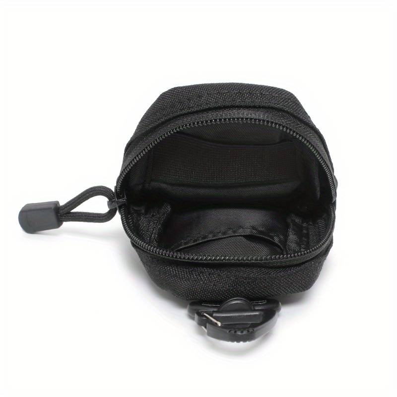 1pc Tactical Waist Pack Polyester EDC Utility Pouch Running Fanny Pack with Card Holder Earphone