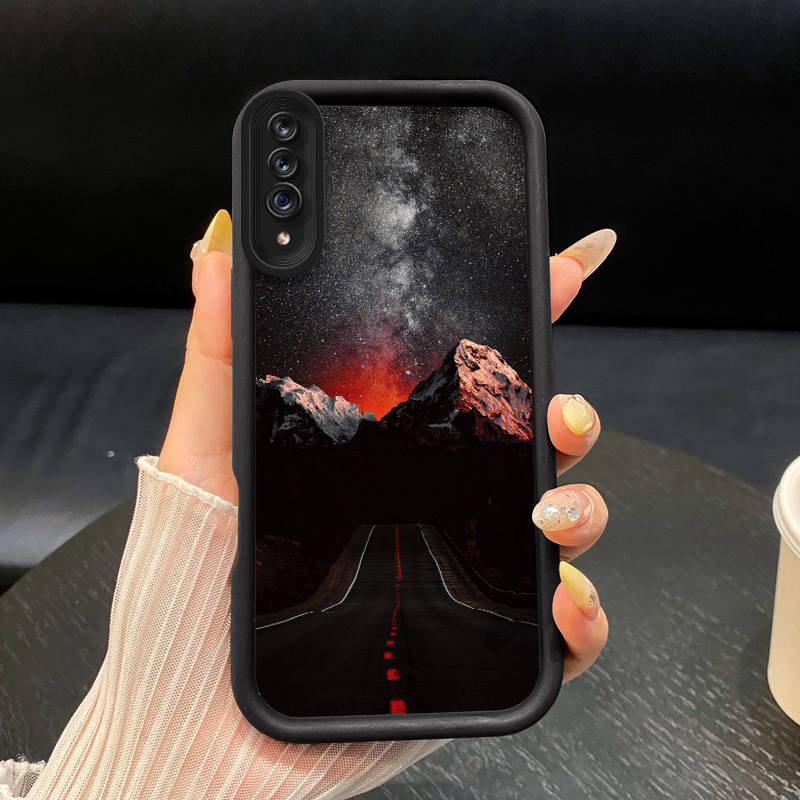 1pc A-Brown For Samsung Galaxy A55 5G Phone Cases