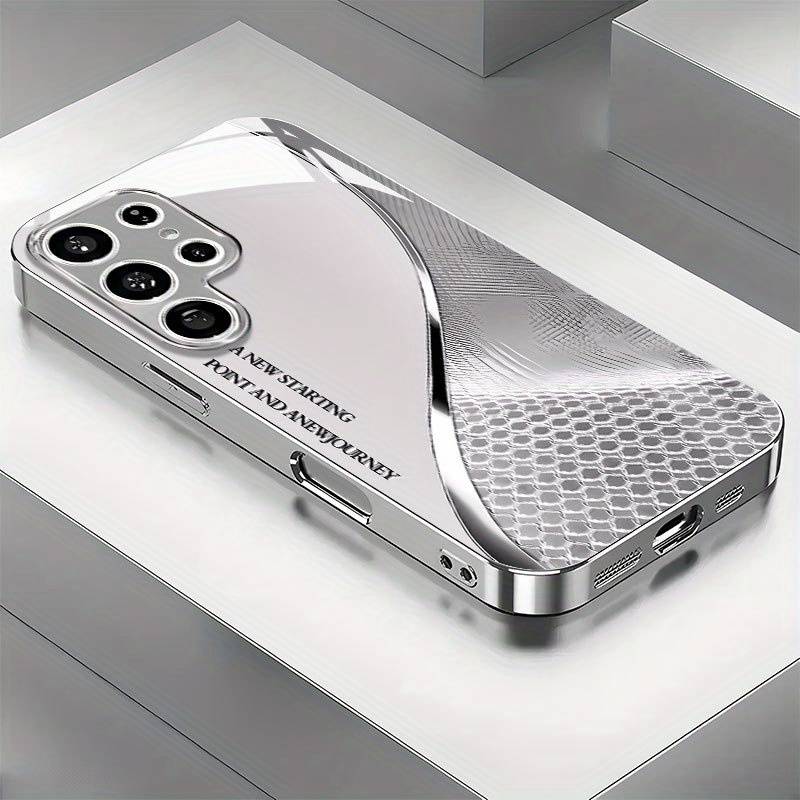 1pc  silvery  For Samsung Galaxy S25 Edge Phone Cases