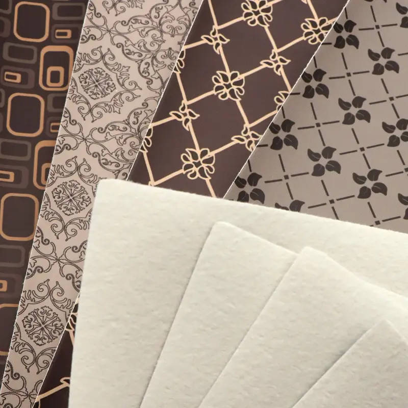 6 Vintage-Design Faux Leather Panels