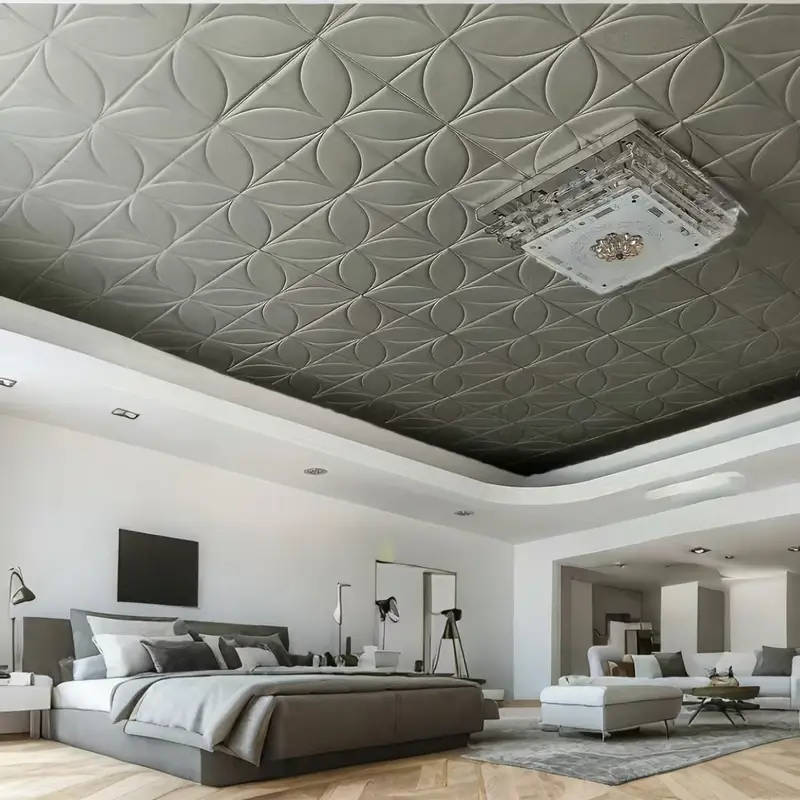 40-Piece 3D Foam Wall Tile Sticker Set