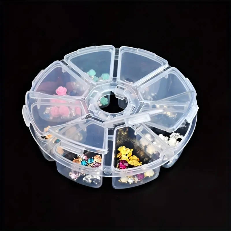 8Grid Diamond Painting Tool Storage Box Organize Jewelry Earrings Necklaces Bracelets Rings Ornament