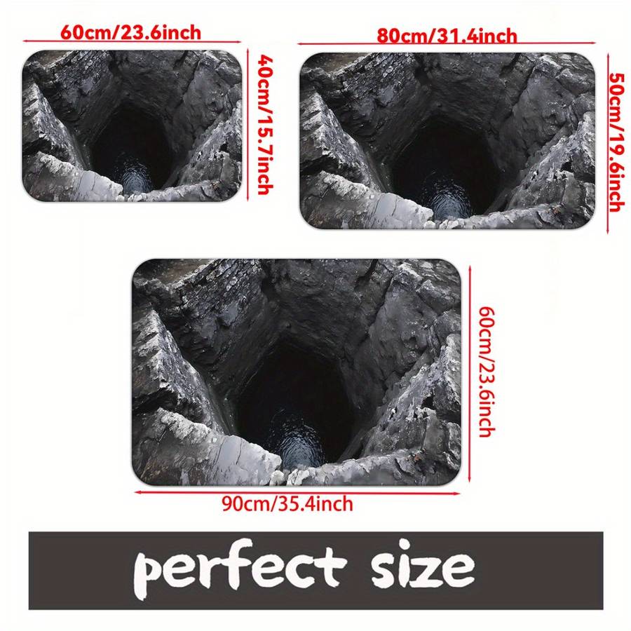 1Pc 23.6x35.4inch 60x90cm Floor Mat