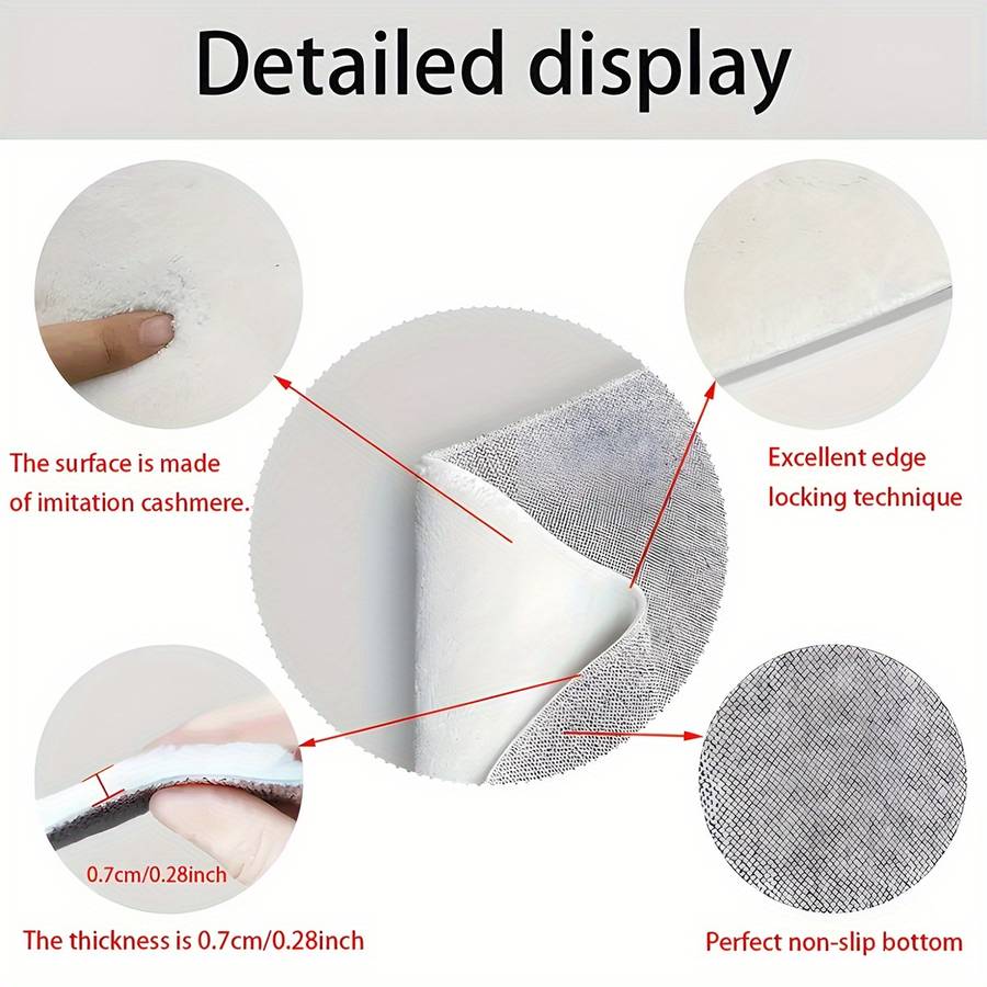 1Pc 40x60cm Floor Mat