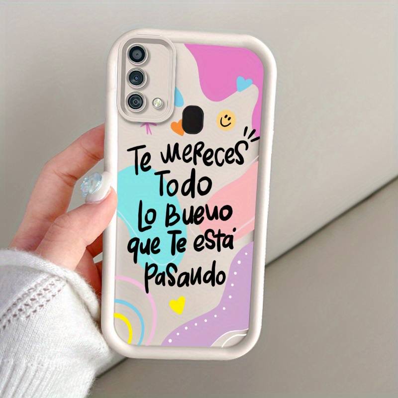 1pc Black For Samsung Galaxy F23 Phone Cases