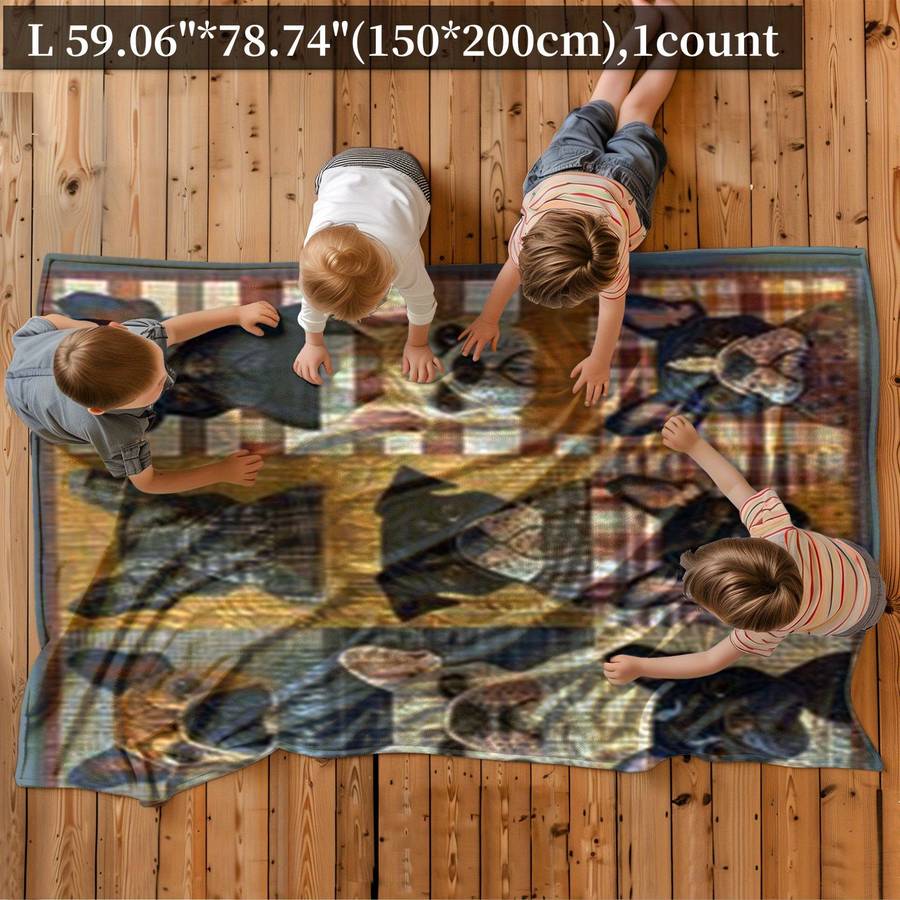 1ps Blanket Size 100X150Cm