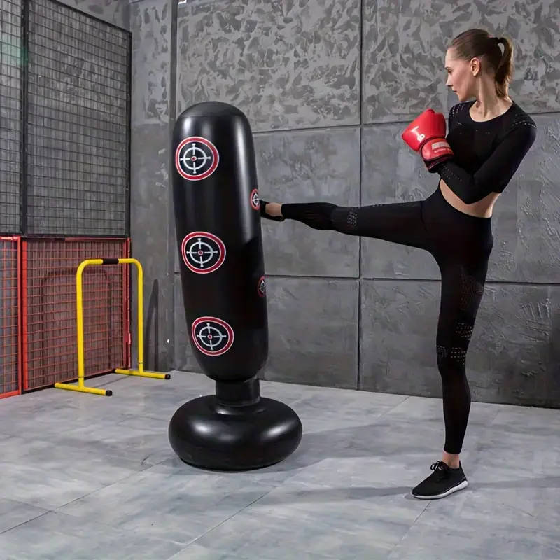 160cm High-Durability PVC Inflatable Boxing Punching Bag
