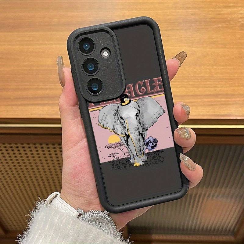1pc Black For Samsung Galaxy A55 5G Phone Cases