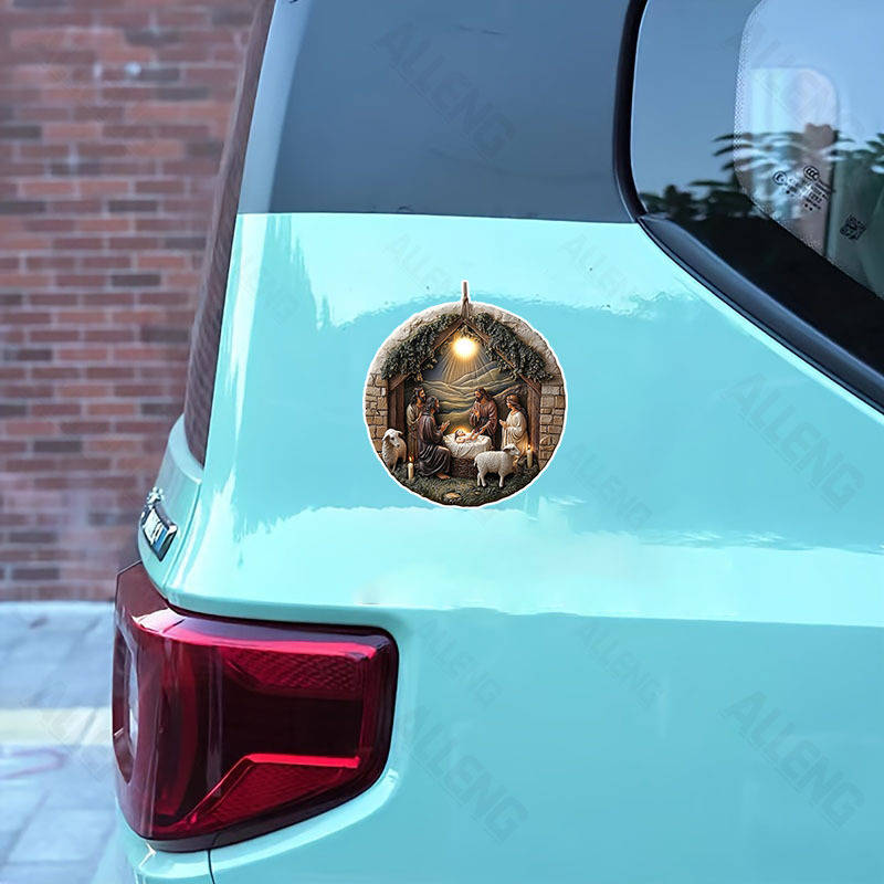 1pc  Jesus Christian Themed Stickers