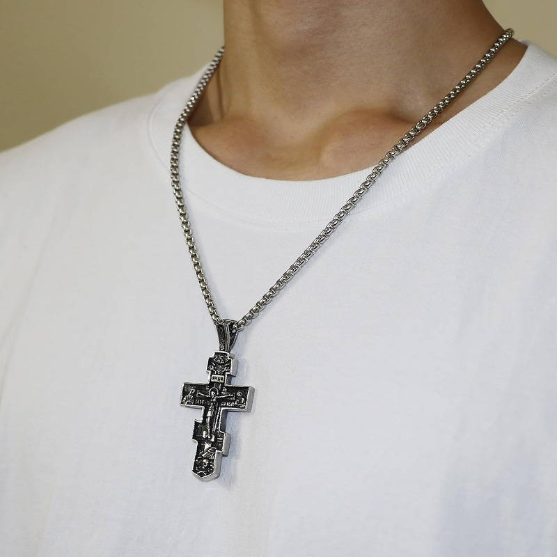 1 Piece Antique Silvery Pendant jewelry Jesus Theme Pendant