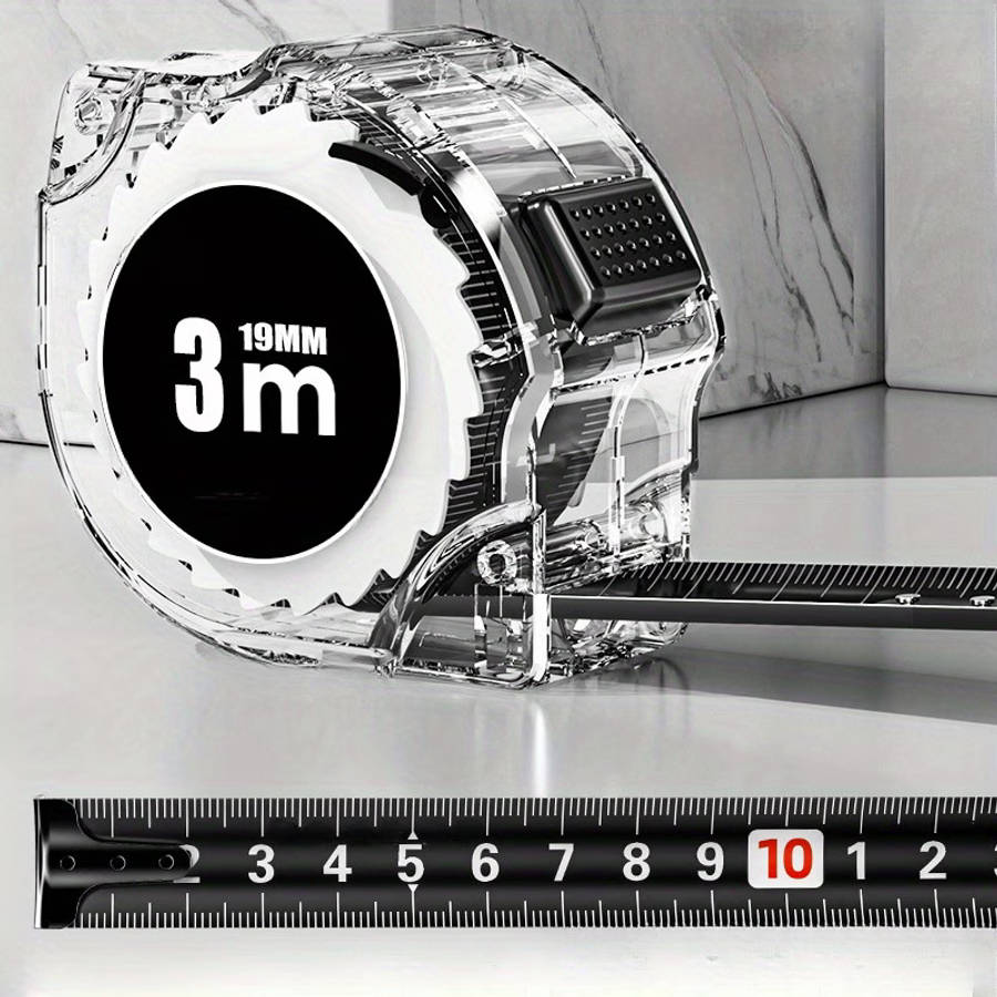 1 Self Locking Fluorescent Measuring Tape